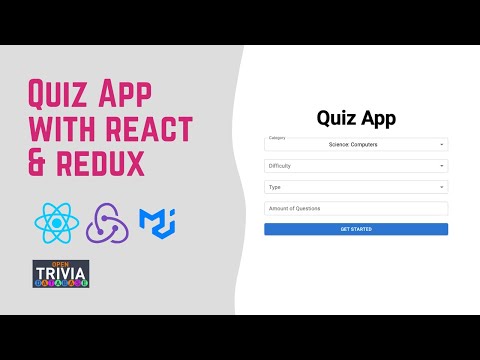 Build Quiz App with ReactJS and Redux