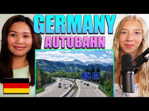 American Girls React to Why Germany’s Autobahn Has No Speed Limit! 🇩🇪