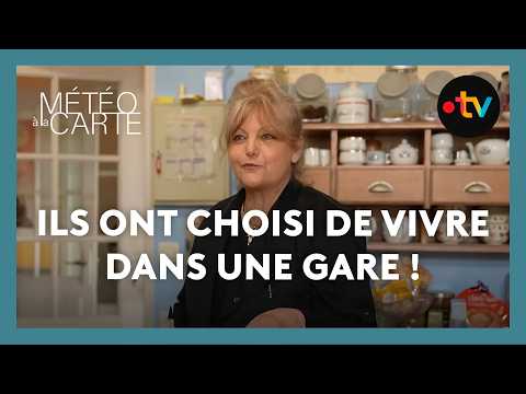 Ce couple vit sa retraite dans une gare ! - Météo à la carte