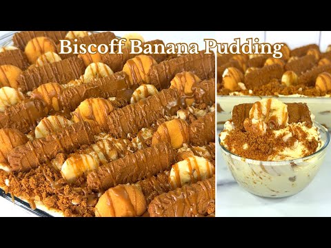 HOW TO MAKE THE VIRAL BISCOFF BANANA PUDDING!