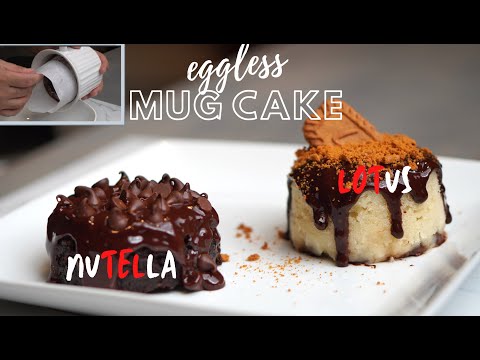 5 Star Mug Cake Chocolate and Vanilla no Egg