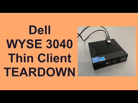 Dell Wyse 3040 Thin Client | Power Mod, Teardown, UEFI/BIOS Quirks | Homelab Operations Center