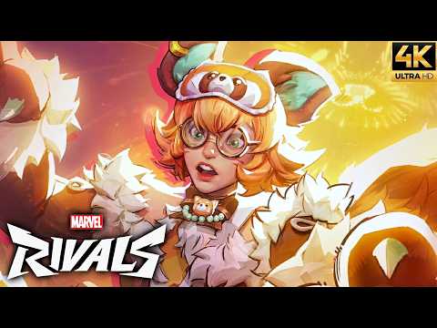 Marvel Rivals - Squirrel Girl (Red Panda Skin) Full Game Gameplay (4K 60FPS)