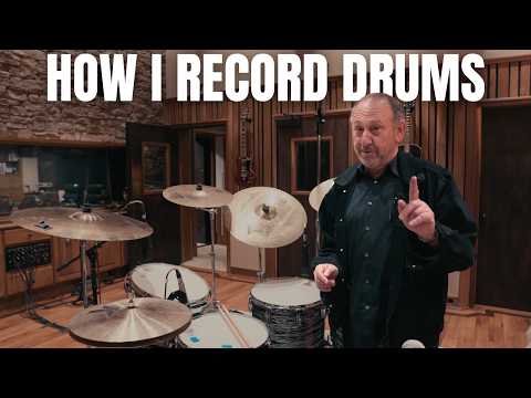 Recording Drums at Peter Frampton's Studio