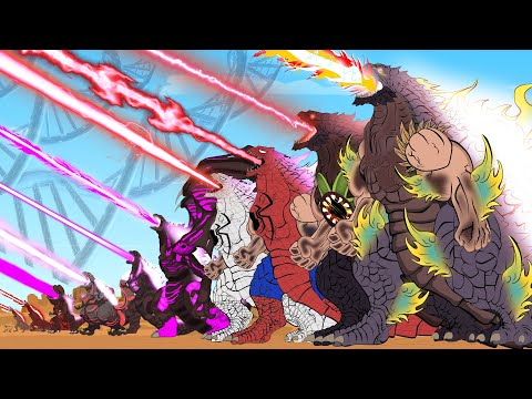 EVOLUTION of SHIN GODZILLA: Size Comparison - FUNNY / ANIMATION [2024]