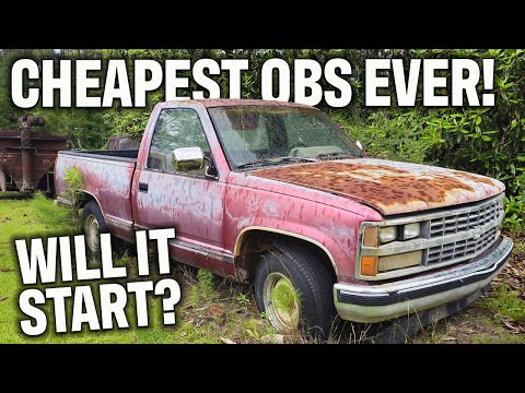 Will It Start? Abandoned 20 YEARS 1989 OBS Chevy ONE OWNER