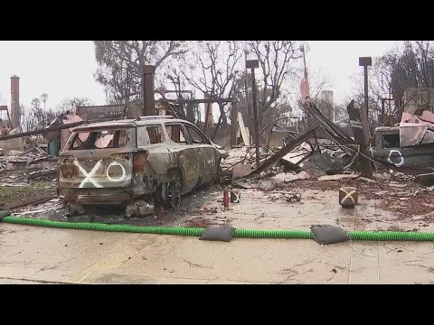 Palisades Fire area fears landslides, toxic debris from LA rain