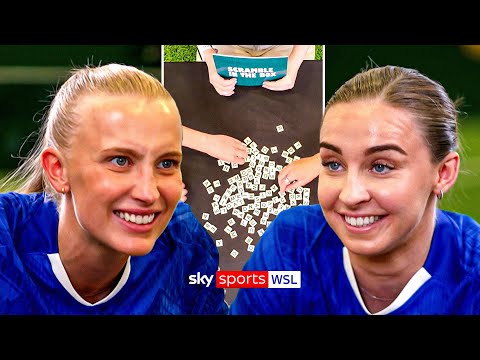 Aggie Beever-Jones & Niamh Charles play Scramble in the Box! 📦