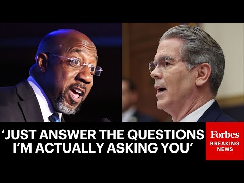 Raphael Warnock Absolutely Grills Scott Bessent On Manufacturing Jobs Lost Under Trump Admin