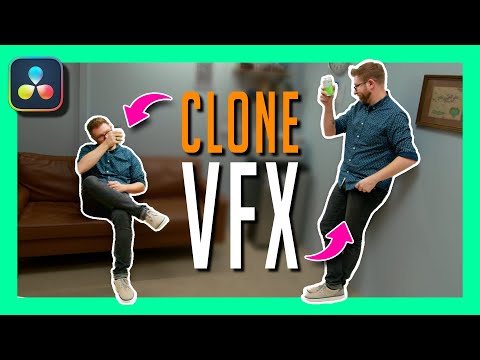 How to CLONE YOURSELF in DaVinci Resolve - Beginner VFX Tutorial