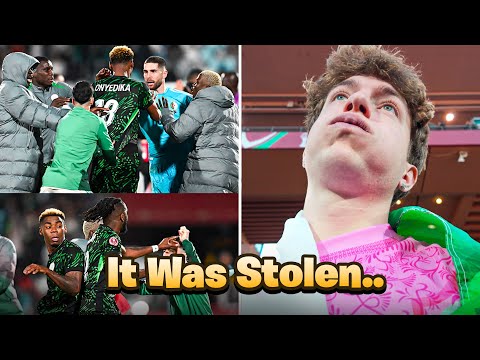 We Flew From America for This… Algeria Eliminated by the Ref 🇩🇿