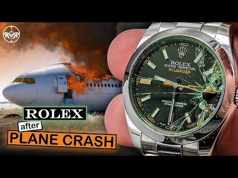 Rolex after Plane Crash - Restoration of a wrecked Rolex Milgauss 116400GV