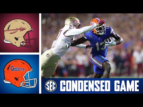 Florida State Seminoles at Florida Gators | Condensed Game | 2025 SEC Football