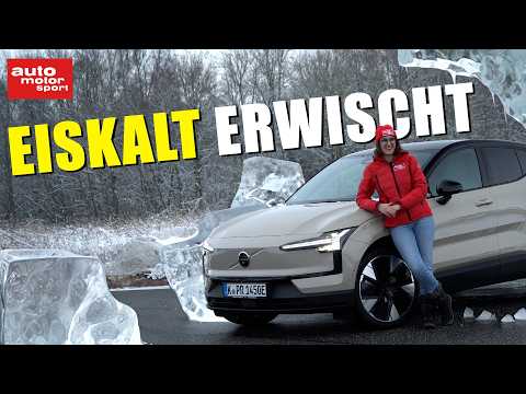Über 1000 km im E-Auto – Volvo EX30 kämpft mit Minusgraden