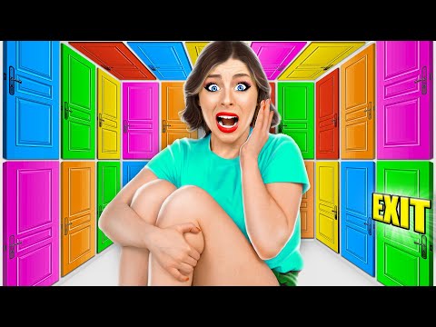 100 باب غامض ولكن واحد فقط يتيح لك الهروب Multi DO Challenge