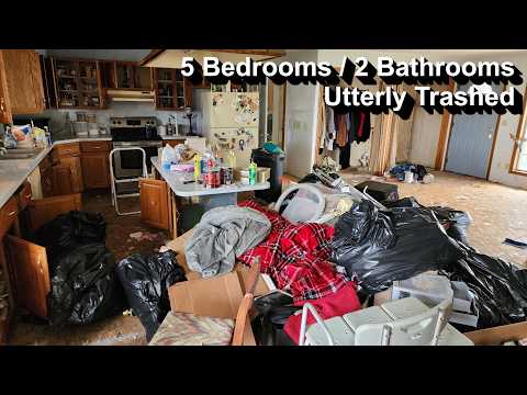 Cleaning a Hoarded, 5-Bedroom House for FREE