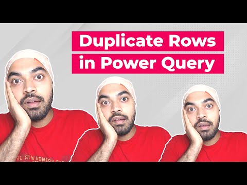 Duplicate Rows in Power Query