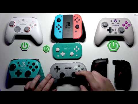 NINTENDO Switch：Hori vs GameSir vs 8BitDo 徹底比較テスト