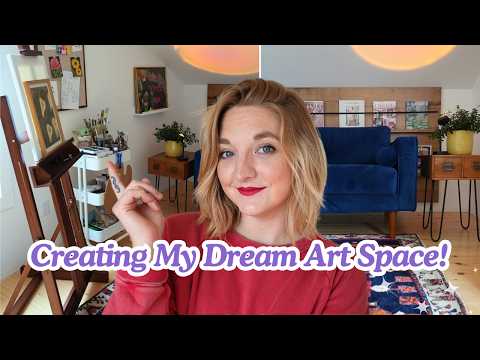 DIY Art Room Makeover ✨ Thrifted Finds & Upcycled Magic! | STUDIO MADE