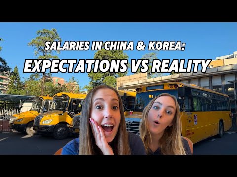 How much can I REALLY earn as an English teacher in China/ South Korea??