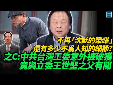 不再『沉默的榮耀』還有多少不為人知的細節？之C：中共台灣工委意外被破獲，竟與立委王世堅之父有關｜修杰說歷史系列｜天高海闊20251111