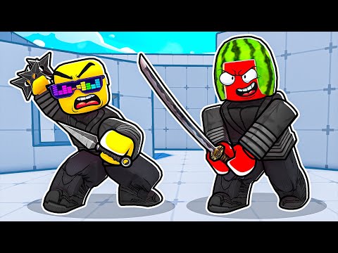Becoming NINJAS In Roblox Rivals