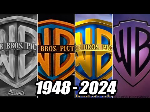 Evolution of Warner Bros logo | 1948-2024