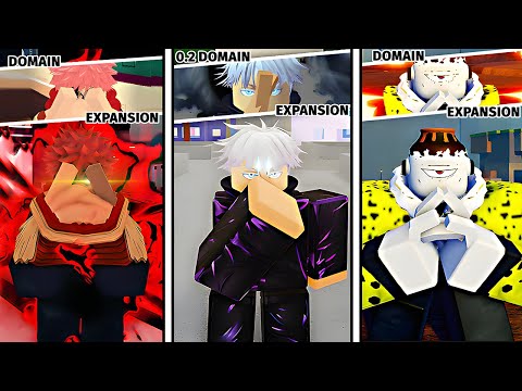 Using Domain Expansion in Different Roblox Jujutsu Kaisen Games