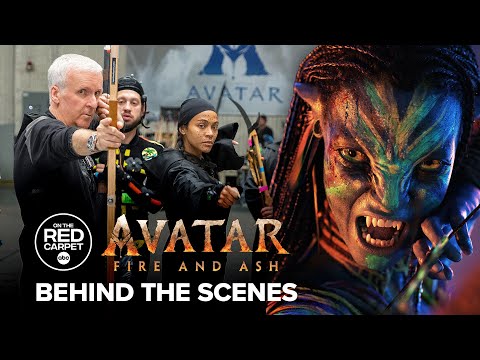 ‘Avatar: Fire and Ash’: Behind the scenes with James Cameron, Zoe Saldaña and more!