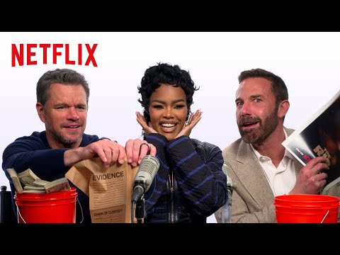 The Rip cast Rip things, with Matt Damon, Ben Affleck, and Teyana Taylor | Netflix