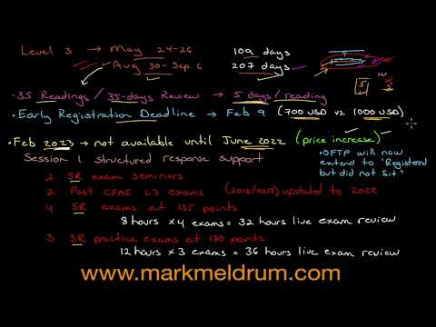 New and not so new Level 3 candidates - why and how to do what!