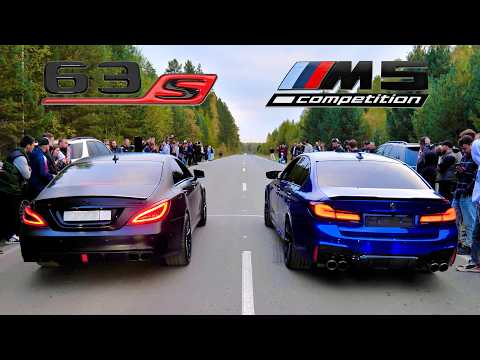 AMG E63 vs BMW M5 vs AMG CLS63