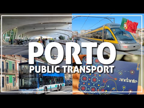 ✳️  Porto's public transport system explained | how to leave the AIRPORT 🇵🇹 #131