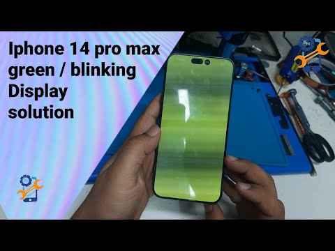 IPHONE 14 PRO MAX | GREEN DISPLAY | BLINK DISPLAY | DISPLAY REPAIR |IPHONE REPAIR |SNFOCUS 