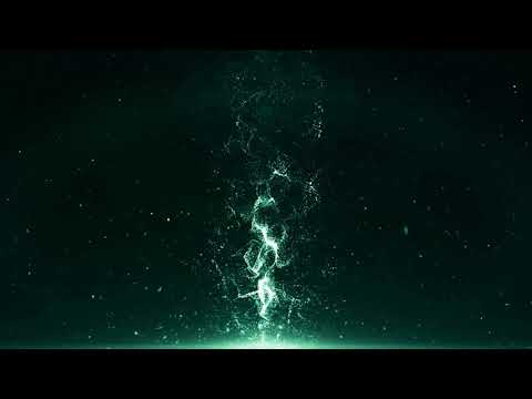 Particles dust abstract light-motion background loop