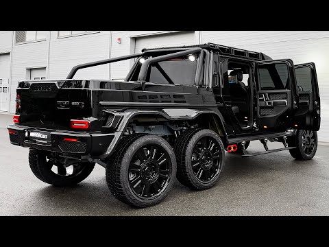 €1.7M New Mercedes BRABUS G63 AMG 6x6 G900 - Sound, Interior and Exterior