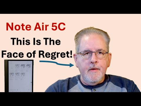 Boox Note Air 5C:  I Was Wrong About This Thing!