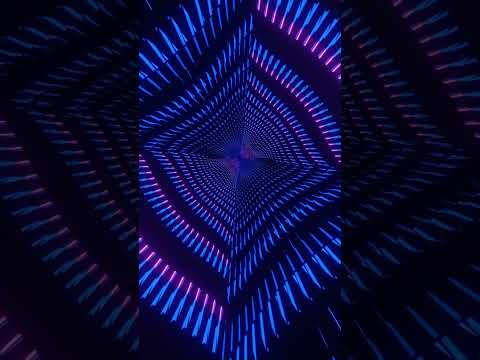 #shorts #Abstract #Background Video 4k Screensaver TV VJ #LOOP NEON Blue Pink Visuals Pulsating Wave