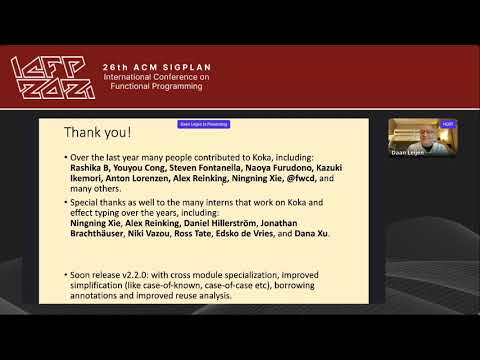 ICFP'21 Tutorials - Programming with Effect Handlers and FBIP in Koka