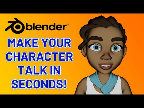 How to Create Lip Sync Animation in Blender 4.4 (Step-by-Step Tutorial)