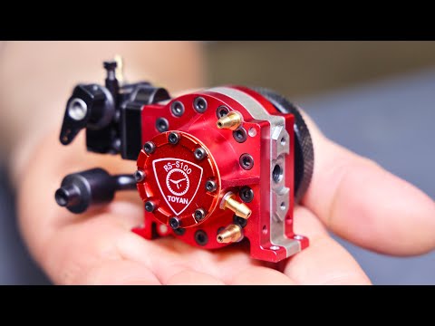 Worlds Smallest Rotary Engine (30,000 RPM)