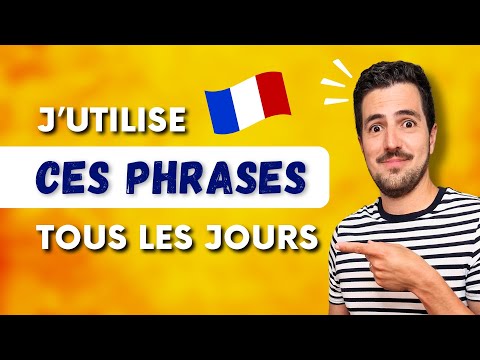🔝😎 Daily French Words - The Best EVERYDAY French Expressions | French Vocabulary Lesson