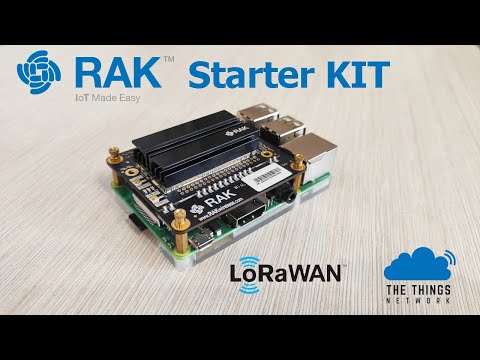 RAK Starter kit - запускаем LoRaWAN сеть