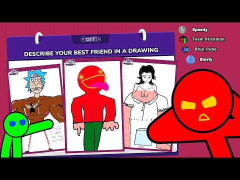 Pro Animators Create a DISASTER in Gartic Phone