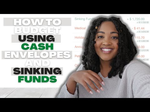 HOW TO BUDGET USING CASH ENVELOPES AND SINKING FUNDS + FIRST CASH ENVELOPES & SINKING FUNDS STUFFING