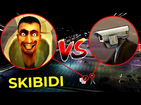 내 드론은 스키비디 토일렛 VS 카메라맨 대결을 발견했어요