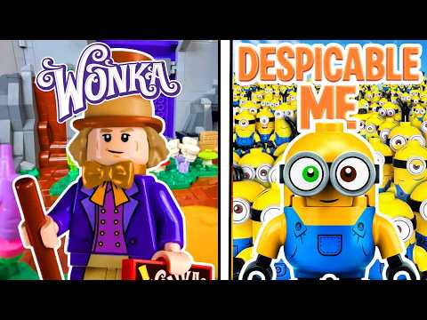 I Built POPULAR Movies in LEGO…