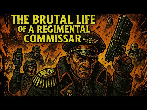 The Brutal Life of a Regimental Commissar  Warhammer 40K Lore