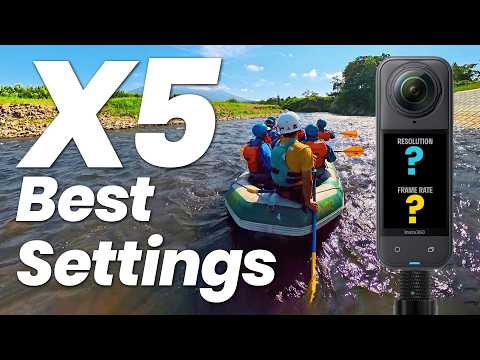 Insta360 X5 Best Camera Settings For CINEMATIC Quality (No Grain, No Noise!)