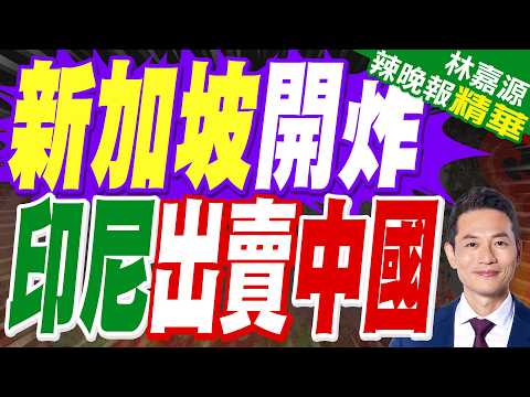 仿效伊朗 印尼擬對麻六甲海峽收費 星馬反對|新加坡開炸 印尼出賣中國|郭正亮.栗正傑.嚴震生深度剖析?【林嘉源辣晚報】精華版 @中天新聞CtiNews